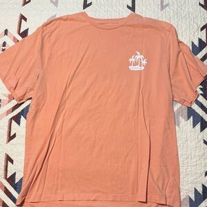Vineyard Vines Coral Short-Sleeve Palm Graphic Tee